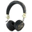 Guess 4G Triangle Round Shape – belaidės „Bluetooth“ ENC ausinės (juodos)