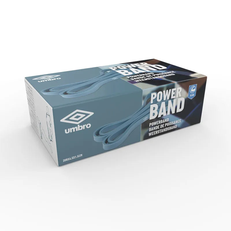 Umbro - Treniruočių pasipriešinimo guma 15 kg (mėlyna)