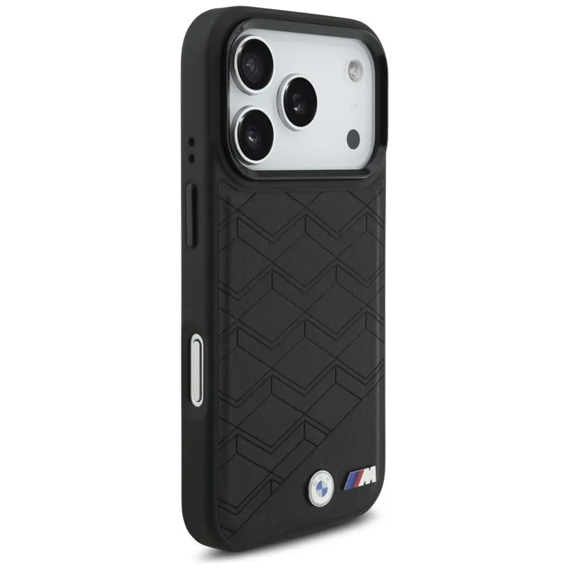 BMW M Shape Logo MagSafe – dėklas iPhone 17 Pro (juodas)