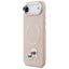 Karl Lagerfeld Karl & Choupette Pins MagSafe – Dėklas iPhone Air (rožinis)