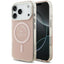 Karl Lagerfeld IML Karl RSG Logo MagSafe – dėklas iPhone 17 Pro (rožinis)