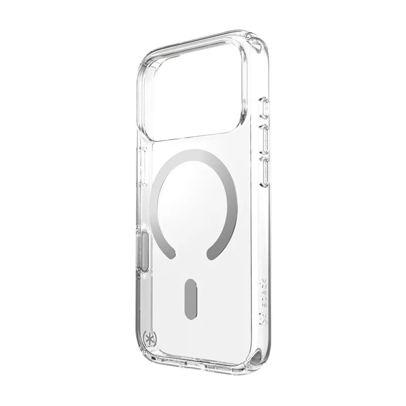 Speck Presidio Perfect Clear MagSafe – dėklas, skirtas iPhone 18 Pro / 17 Pro (skaidrus)