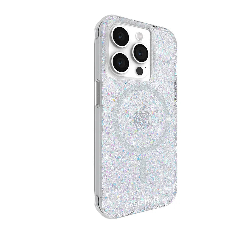Case-Mate Twinkle MagSafe – „iPhone 15 Pro“ dėklas (Disco)