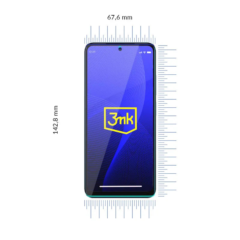 3mk FlexibleGlass – hibridinis stiklas Xiaomi Redmi Note 12s