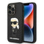 Karl Lagerfeld Silicone NFT Ikonik MagSafe - dėklas iPhone 14 Pro (juodas)