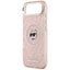 Karl Lagerfeld IML Choupette Head Logo MagSafe – dėklas iPhone Air (rožinis)