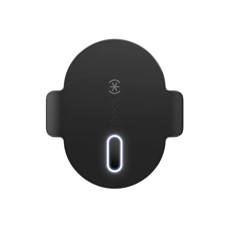 Speck Charging Vent Mount + ClickLock - MagSafe belaidžio įkrovimo automobilinis laikiklis (juodas)