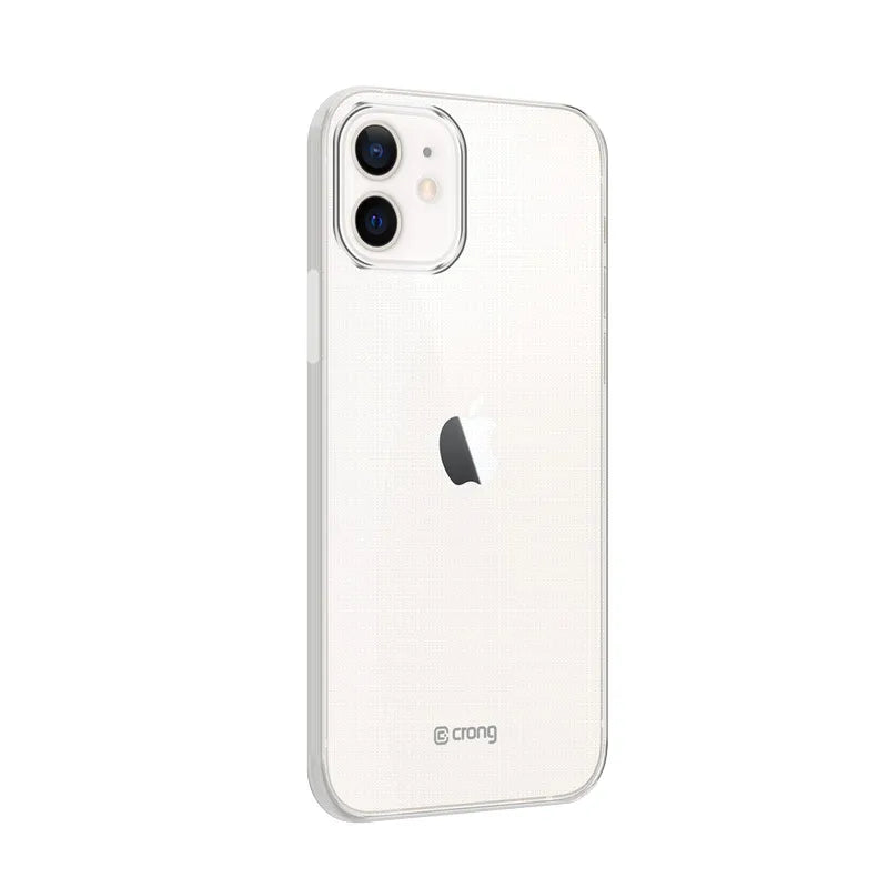Crong Crystal Slim Cover – dėklas „iPhone 12 / iPhone 12 Pro“ (skaidrus)