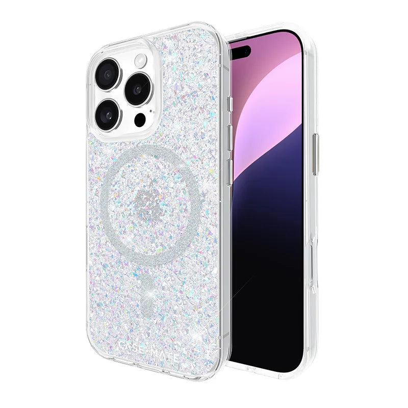 Case-Mate Twinkle MagSafe – dėklas, skirtas iPhone 16 Pro (Disco)