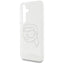 Karl Lagerfeld Rhinestones Karl Head Logo – dėklas Samsung Galaxy S25 (skaidrus)