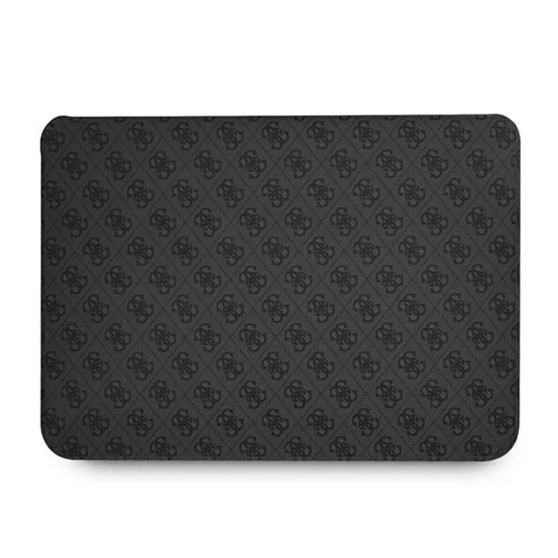 Guess 4G Big Metal Logo kompiuterio dėklas - 13 colių nešiojamojo kompiuterio krepšys (juodas)