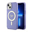 Guess Glitter Gold MagSafe – dėklas iPhone 14 Plus (violetinis)