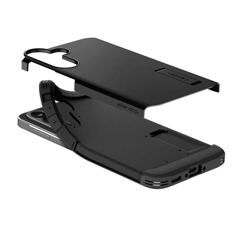 Spigen Tough Armor – dėklas Samsung Galaxy A37 5G (juodas)