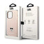 Karl Lagerfeld Choupette Body – dėklas skirtas iPhone 14 Pro (šviesiai rožinis)