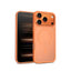 Crong Hybrid Matte Magnetic – MagSafe dėklas telefonui iPhone 17 Pro (oranžinis)