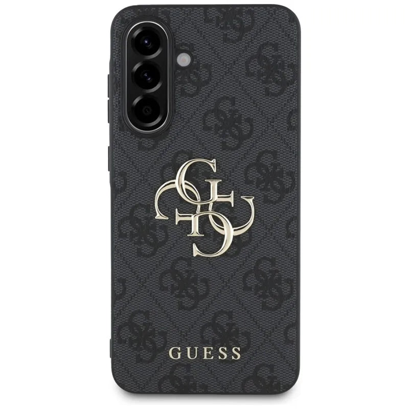 Guess Big 4G Logo Classic Logo - Dėklas Samsung Galaxy A56 5G telefonui (juodas)