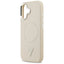 Guess Triangle Logo MagSafe - Dėklas iPhone 17 (Smėlio spalva)