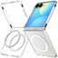 Spigen AirSkin MagSafe - dėklas Samsung Galaxy Z Flip 8 (skaidrus/baltas)