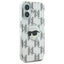 Karl Lagerfeld IML Karl Head Electroplated – dėklas iPhone 16 telefonui (skaidrus)