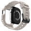 Spigen Rugged Armor Pro V2 – dirželis su dėklu Apple Watch 10/11 42mm (Dune Beige)