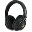 Guess Metal 4G Logo – belaidės ant ausų dedamos „Bluetooth“ ausinės su ENC (juodos)
