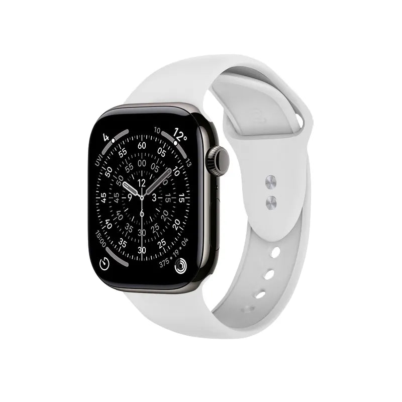 Crong Liquid – "Apple Watch" dirželis 38/40/41/42 mm (baltas)