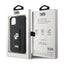 Karl Lagerfeld Gripstand Saffiano Karl & Choupette Pins – dėklas iPhone 11 (juodas)