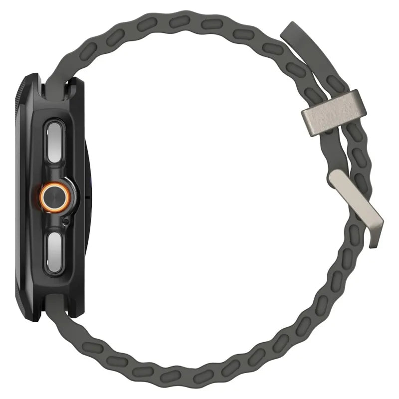 Spigen Liquid Air – dėklas Samsung Galaxy Watch 8 Classic 46 mm (matinė juoda)