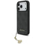 Guess 4G Charms Collection MagSafe – dėklas iPhone 17 Pro (juodas)