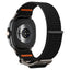Spigen DuraPro Flex – dirželis Samsung Galaxy Watch 8 / 8 Classic 40 / 44 / 46 mm (juodas)