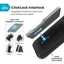 Speck Presidio2 Grip ClickLock & MagSafe – iPhone 17 dėklas (juodas / pilkas / baltas)