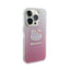 Hello Kitty IML Gradient Electrop Kitty Head - dėklas iPhone 15 Pro (rožinis)