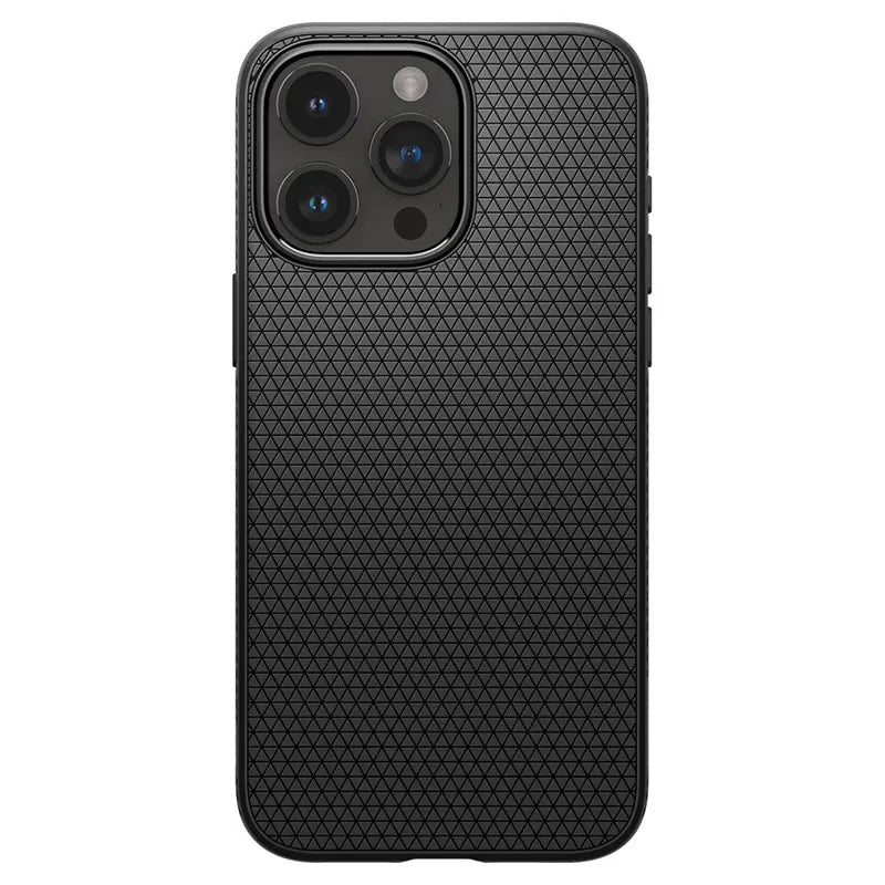Spigen Liquid Air – dėklas, skirtas iPhone 15 Pro (Matte Black)