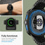 Spigen Liquid Air – dėklas Samsung Galaxy Watch 8 40 mm (matinė juoda spalva)