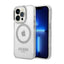 Guess Metal Outline MagSafe - dėklas iPhone 14 Pro (skaidrus)