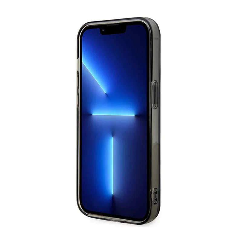 BMW Pattern MagSafe – dėklas iPhone 14 Pro (pilkas)