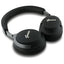 Guess Metal Script Logo – belaidės ant ausų dedamos „Bluetooth“ ausinės ANC + ENC (juodos)