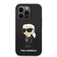Karl Lagerfeld Silicone NFT Ikonik MagSafe - dėklas iPhone 14 Pro (juodas)