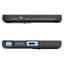 Spigen Optik Armor – dėklas Samsung Galaxy S25 Ultra telefonui (juodas)