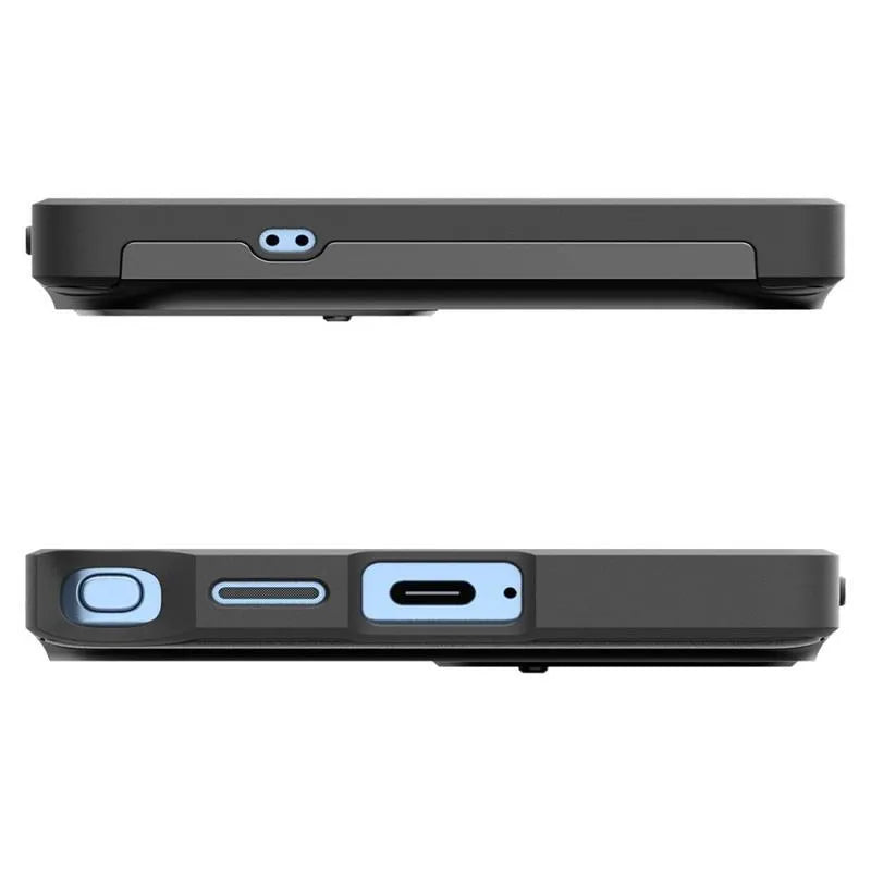 Spigen Optik Armor – dėklas Samsung Galaxy S25 Ultra telefonui (juodas)