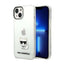 Karl Lagerfeld Choupette Body - Dėklas iPhone 14 Plus (Skaidrus)