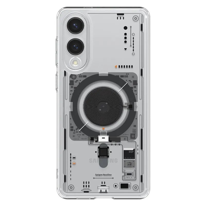 Spigen Ultra Hybrid Mag MagSafe – dėklas, skirtas Samsung Galaxy S25 Edge (Neo One)