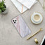 Crong Marble dėklas – dėklas „iPhone 11 Pro“ (rožinis)