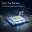 Spigen Essential EV25MFAQ – magnetinis automobilinis laikiklis į ventiliacijos groteles su 25 W belaidžiu MagSafe Qi2.2 įkrovimu (juodas)