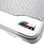 BMW M Edition Carbon & Aluminium kietas dėklas Samsung Galaxy S6 telefonui (sidabrinis)