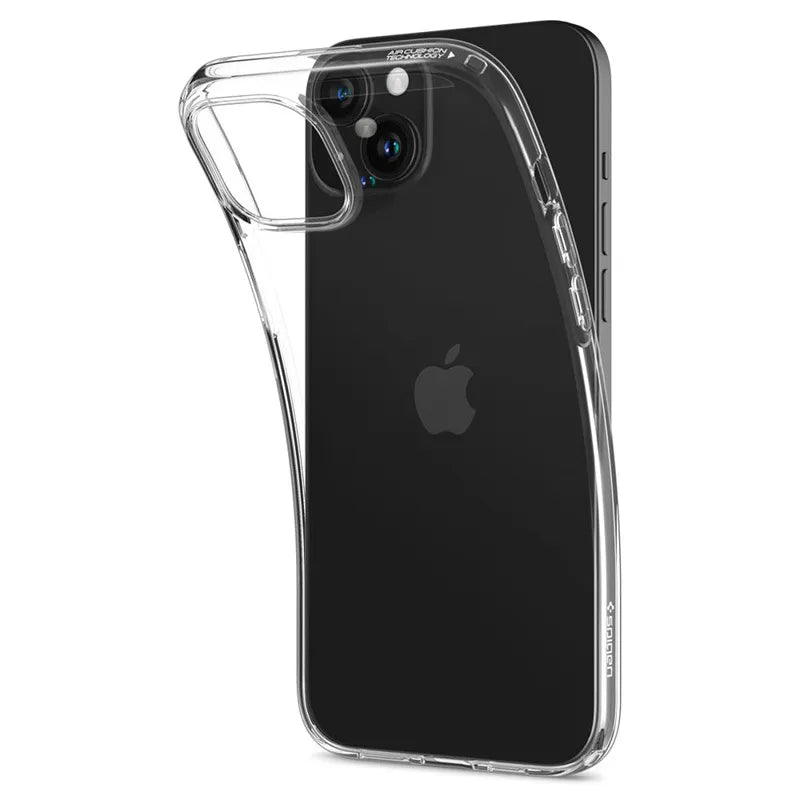 Spigen Liquid Crystal – dėklas iPhone 15 Plus telefonui (skaidrus)