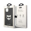 Karl Lagerfeld Saffiano Choupette Head Patch dėklas – Dėklas iPhone 14 Plus (juodas)