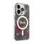 Guess Flower MagSafe – dėklas, skirtas iPhone 14 Pro (žalias)