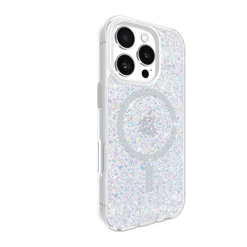 Case-Mate Twinkle MagSafe – dėklas, skirtas iPhone 16 Pro (Disco)
