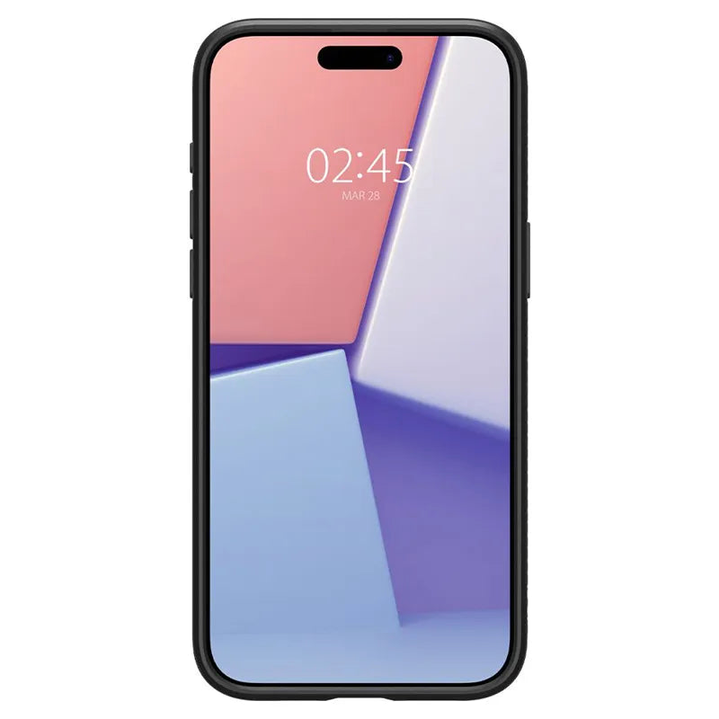 Spigen Liquid Air – dėklas, skirtas iPhone 15 Pro (Matte Black)
